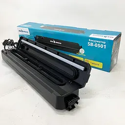 Вакуумний пакувальник для харчових продуктів SeaBreeze SB-0501 домашній автоматичний вакууматор + 10 пакетів у комплекті Чорний 88301 - мініатюра 5