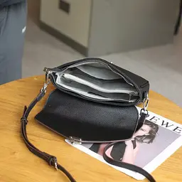 Жіноча компактна шкіряна сумочка Olivia Leather B24-W-5015A - мініатюра 3