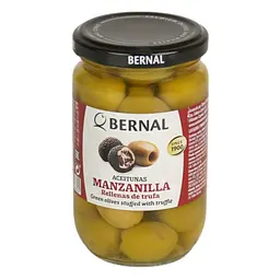 Оливки Bernal фаршировані пастою з трюфеля 300 г - мініатюра 2