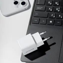 Зарядний пристрій Proove Pocket GaN Plus 25W (Type-C + USB) white (WCPG25111202) - мініатюра 6