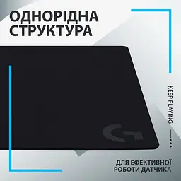 Ігрова поверхня Logitech G640 Black (943-000799) - мініатюра 5