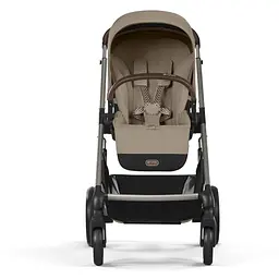 Коляска Cybex Balios S Lux TPE Almond Beige з бампером (524001211) - мініатюра 2