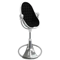 Стільчик для годування Bloom Fresco Silver/Midnight black (E10535-S\U10543-MB) - мініатюра 4
