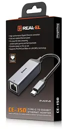 Мережева карта Real-EL USB CE-150 Black (EL123110004) - мініатюра 5