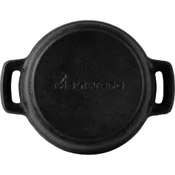 Каструля чавунна з кришкою міні з сервер. дошкою MasterPro Foodies сook&share, 10 см, 0,16 л (BGMP-3804-4) - мініатюра 3