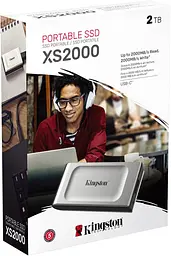 Зовнішній SSD накопичувач Kingston XS2000 2 TB [SXS2000/2000G] [77304] - мініатюра 7
