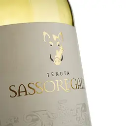 Вино Tenuta Sassoregale Vermentino DOC, біле, сухе, 13,5%, 0,75 л - мініатюра 3