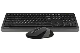 Комплект бездротовий A4tech Fstyler FG1010, Black+Grey, клавіатура+миша - мініатюра 3
