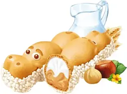 Вафельний батончик бегемотик Kinder Happy Hippo Hazelnut 21 г - мініатюра 4