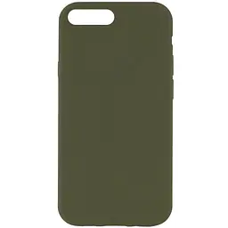 Чохол Silk Full Protective (AA) NO LOGO для Apple iPhone 7 plus / 8 plus (5.5") Зелений / Dark Olive
