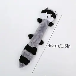 М'яка плюшева іграшка для прорізування зубів без набивання Derby Squeaky Dog Toy - мініатюра 2