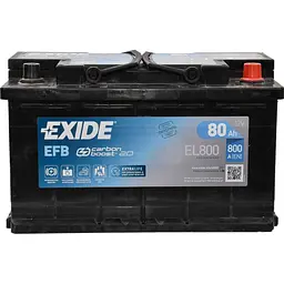 Акумулятор автомобільний Exide Start-Stop EFB 80A (EL800)