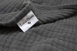 Покривало Lotus Home - Leeds antrasit антрацит 240x260 - мініатюра 3