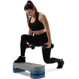Степ платформа Hop-Sport HS-PP020AS сіро-синя - мініатюра 7