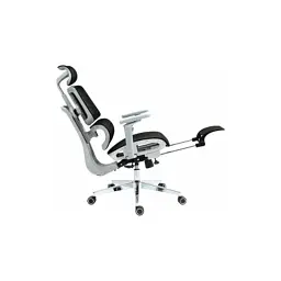 Офісне крісло GT Racer B-2450 White/Black - миниатюра 4