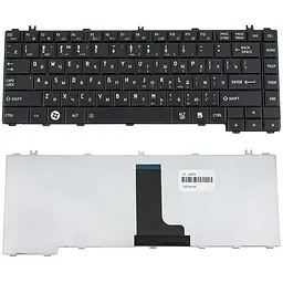 Клавіатура для ноутбука TOSHIBA (L600 L630 L635 L640 L645 C600 C640 C645) rus чорний