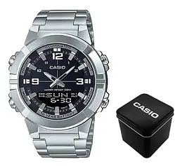 Чоловічий годинник Casio AMW-870D-1A Сріблястий ( AT1141-0220 )