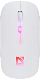 Миша бездротова Defender Touch MM-997 Silent RGB White (52998)
