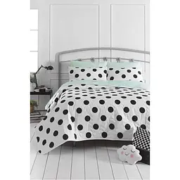 Покривало Eponj Home стьобане з наволочкою - Mixpuan k.mint ментоловий 160*220