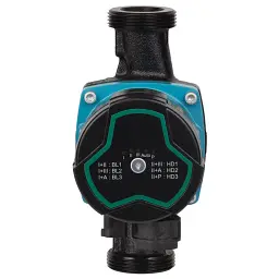 Насос циркуляційний енергозберігаючий 5-39Вт Hmax 6м Qmax 53л/хв Ø1½" 180мм + гайки Ø1" AQUATICA GPA25-6/180 III (774053) - мініатюра 8