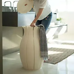 Кошик для білизни Guzzini Home бежевий 63 л (28910179) - мініатюра 4
