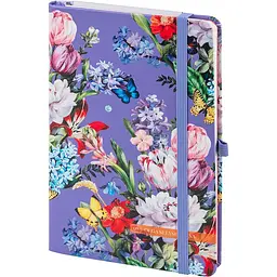 Книга записна A5 Axent Partner OS Secret Garden 96 аркушів клітка  (8621-2-A-OS) - мініатюра 2