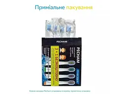 Насадки для електричної зубної щітки Pecham білі (0290119080806) - мініатюра 4