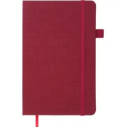Книга записна Buromax Tweed в лінійку 195х125 мм бордова 96 аркушів (BM.291263-13) - мініатюра 2