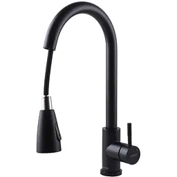 Змішувач для кухні Globus Lux Alpen SBT1-2031-BB Чорний матовий - мініатюра 5