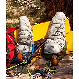 Спальник з натуральним пухом Naturehike Snowbird NH20YD001, p-р M, коричневий 350 г - мініатюра 8
