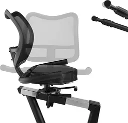 Горизонтальний велотренажер Gymtek XBR8000 електромагнітний - мініатюра 16