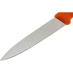 Ніж Victorinox з прямим лезом 8.5 см нержавіюча сталь універсальний помаранчевий - мініатюра 2