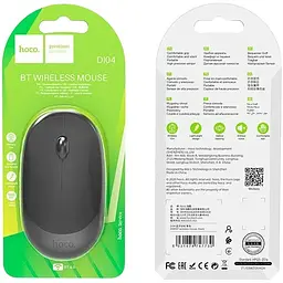 Миша HOCO BT wireless mouse DI04 чорна бездротова - мініатюра 2