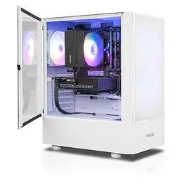 Комп'ютер HEXO Gaming Mainstream Pro (HGMP-5600N5060-32S1TWHSH) White / AMD Ryzen 5 5600 (3.5-4.4), 6 ядер / NVIDIA GeForce RTX 5060 / 32 ГБ (DDR4) / 1024 ГБ (SSD) - мініатюра 3