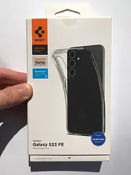 Оригінальний силіконовий чохол Spigen Liquid Crystal Flex для Samsung Galaxy S23 FE (6.4") ACS07040 - мініатюра 2