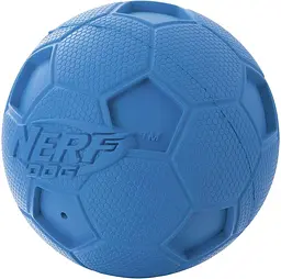 М'ячик для собак з пищалкою Nerf Dog Soccer Squeak Ball - мініатюра 3