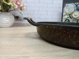 Сковорода для омлету O.M.S. Collection 3248-22 gold - мініатюра 7