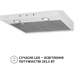 Витяжка Perfelli RINCI 6CWX Bianco пласка - мініатюра 3