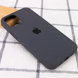 Чохол Silicone Case для Apple iPhone 15 Plus Dark Grey AA [92777] - мініатюра 2