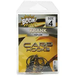 Гачок для мирної риби BOOM Krank №6 (10 шт/уп) (Teflon)
