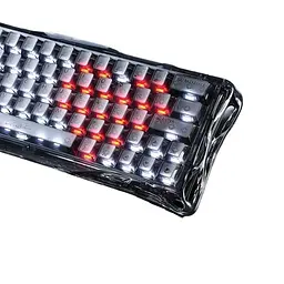 Клавіатура GravaStar Mercury V60 60 keys UFO Magnetic Gaming 8K USB-A RGB Onyx Crystal (GSV60_XTAL_NBK) - мініатюра 2