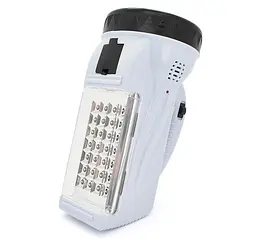 Ліхтар переносний Voltronic YT-222, 19+28Led, вбудований акумулятор + живлення від 220V - мініатюра 2