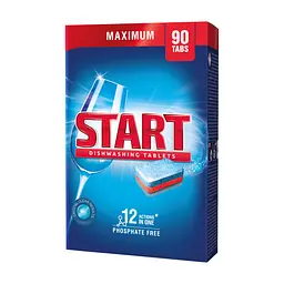 Таблетки для посудомийних машин Start Maximum 90 шт. (4820207100084)
