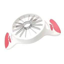 Слайсер для нарізки яблук ніж яблукорізка UKC Easy Apple Slicer &amp; Base - мініатюра 2