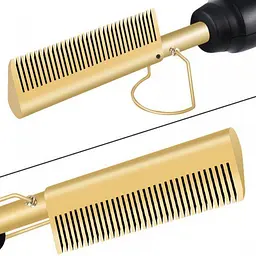 Розчіска-випрямляч для волосся High Heat Brush ∙ Електричний гребінь для укладання, випрямлення, розгладження волосся - мініатюра 2