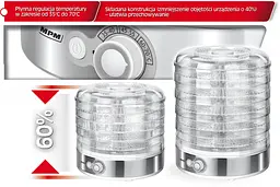 Сушка для овочів та фруктів MPM MSG-11 - мініатюра 4