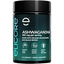 Амінокислота Elicore Labs Ashwagandha, 60 капсул vit0003846