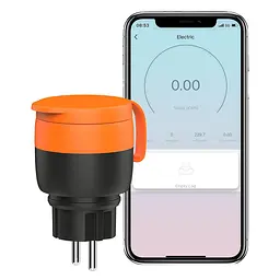 Wi-Fi розетка UCOMEN 16A IP44 з лічильником електроенергії для вулиці - мініатюра 1