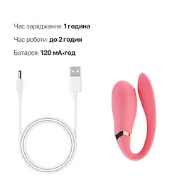 Смартвібратор для пар Zalo - Fanfan Rouge Pink - мініатюра 7