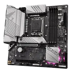 Материнська плата Gigabyte B760M AORUS ELITE AX (B760M AORUS ELITE AX) (Socket 1700, Intel B760, Micro-ATX) Б/в - мініатюра 3